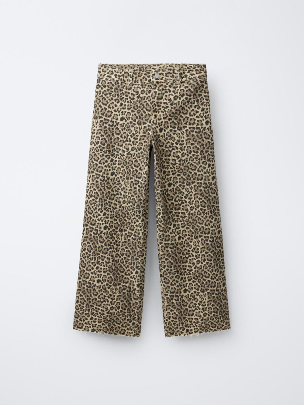 Zara Animal Print Marine Jeans Size 11-12 NWT